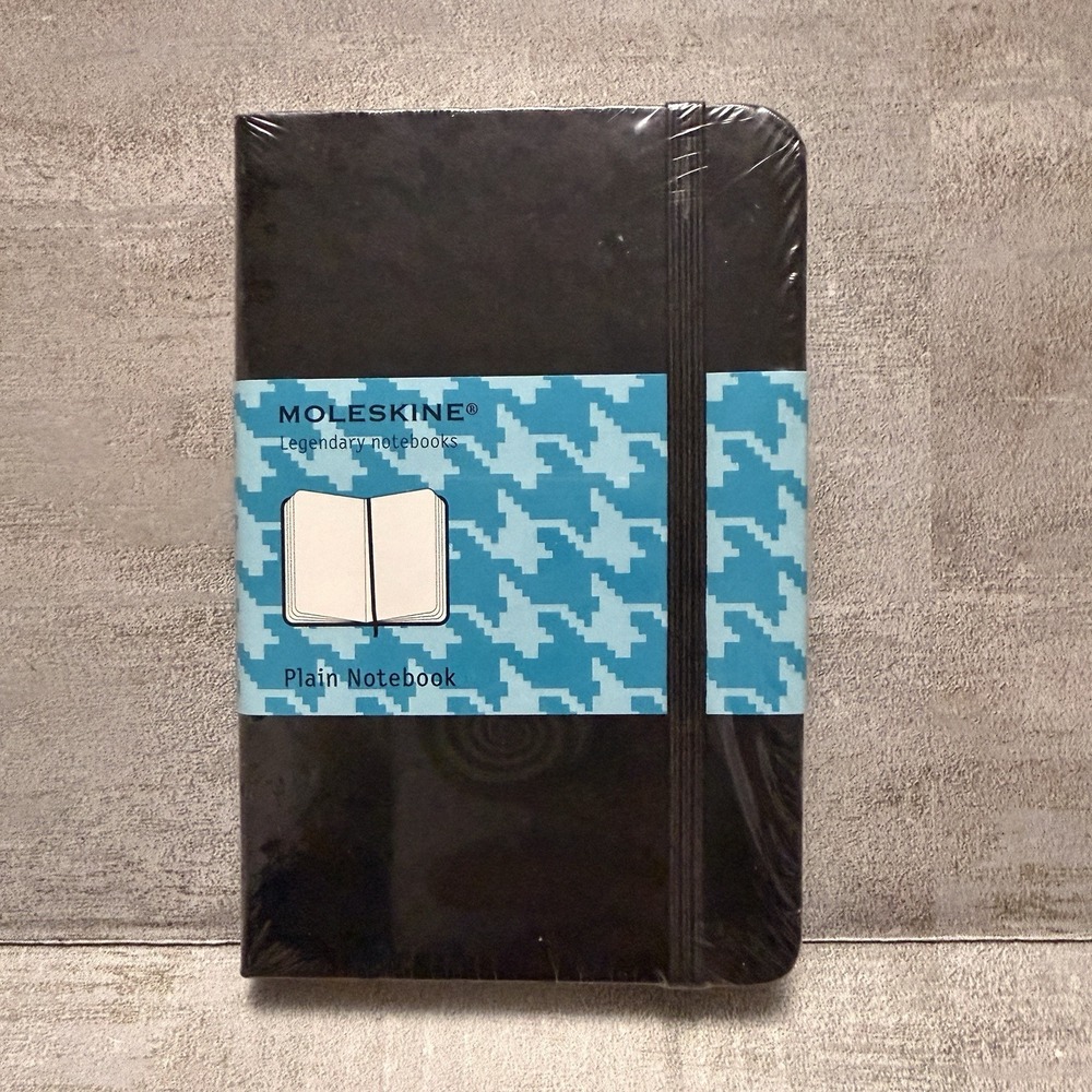 Moleskine‎ Houndstooth Embossed Limited Edition Notebook 3.5 x 5.5 Pocket Small